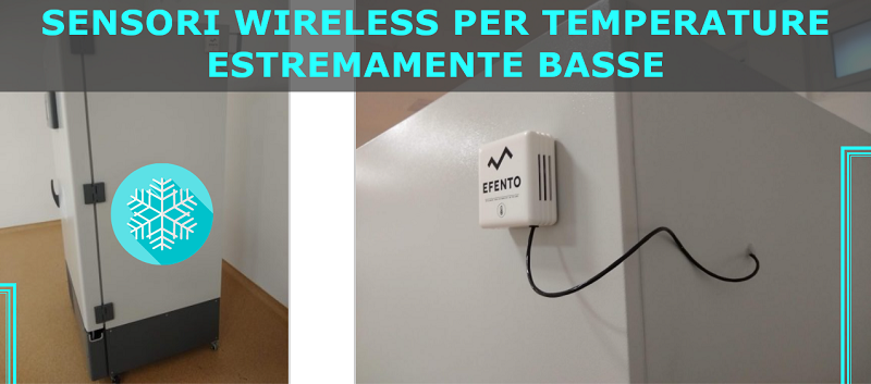 Sensori wireless per temperature estremamente basse
